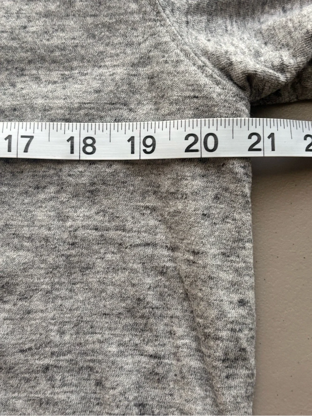 Relwen Huckberry men’s French Rib Henley polo sweater sweatshirt gray Sz medium - Picture 6 of 7